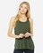 BELLA + CANVAS Women’s Flowy Crewneck Tank 8800 – Relaxed Fit Sleeveless Tee for Summer Wear